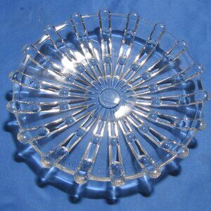 Vintage EAPG Imperial Columbia Broken Column 8" plate Smithsonian Reproduction